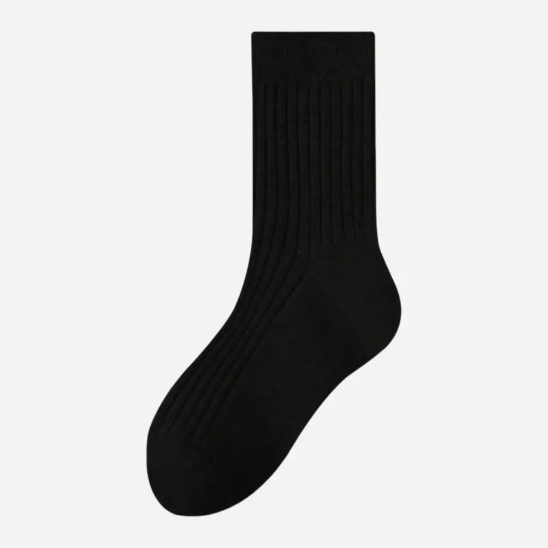 Men's Classic Ribbed Cotton Socks