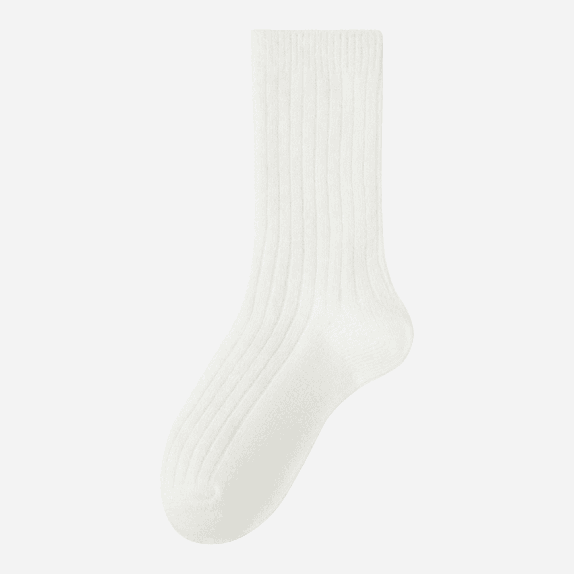 Women's Luxe Merino-Silk Ribbed Socks  - Single Pair