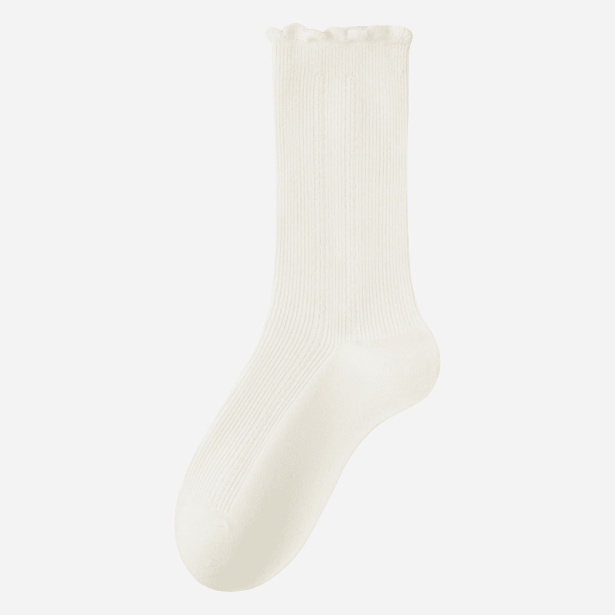 Women's Dainty Wool & Silk Knit Socks - Single Pair
