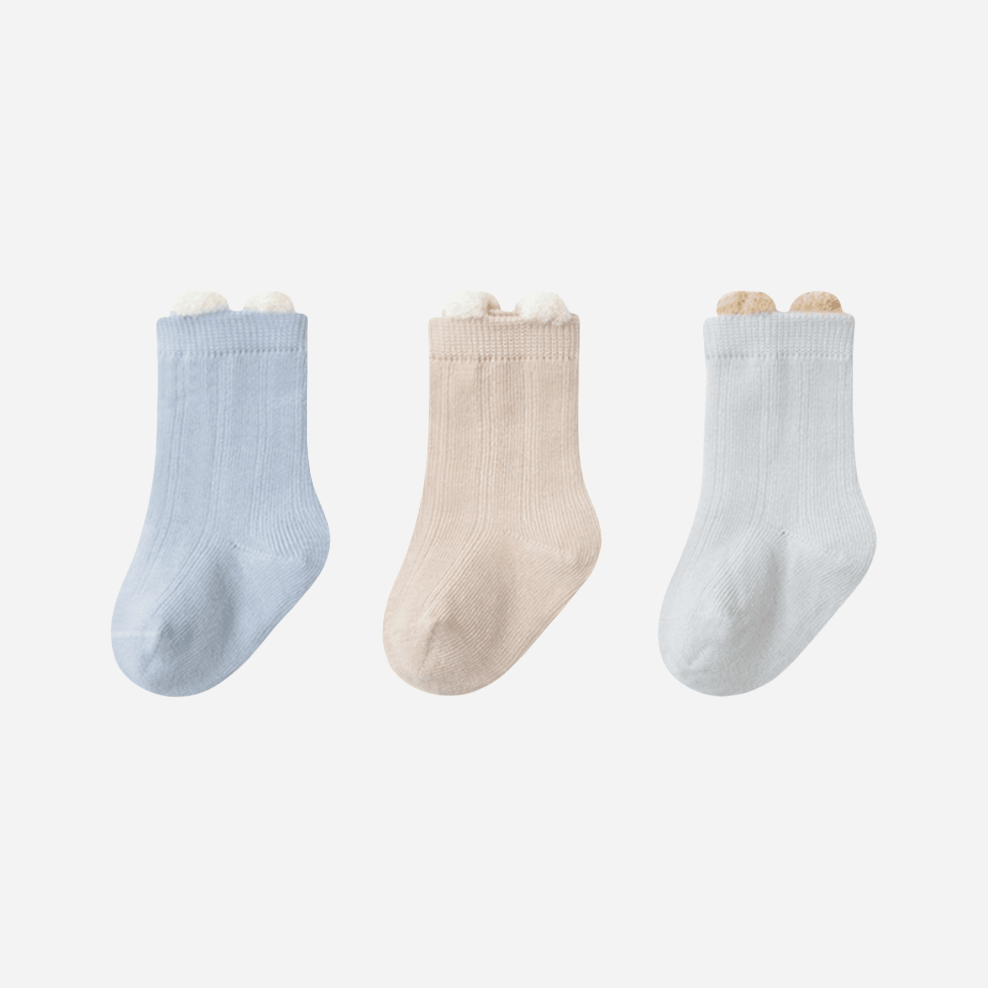 Babies Sugar Puff Socks-3 Pack - Weavasocks