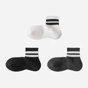 Men's Retro Stripe Ankle Socks-5 Pack - Weavasocks