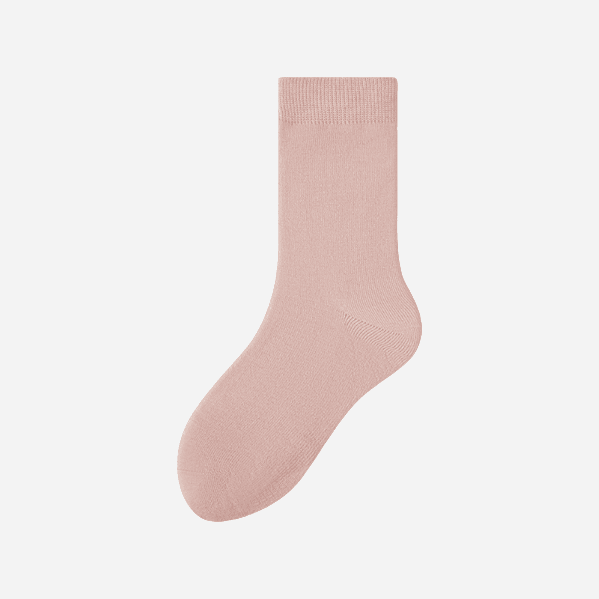 Women's Classic Ribbed Wool & Silk Socks - Single Pair