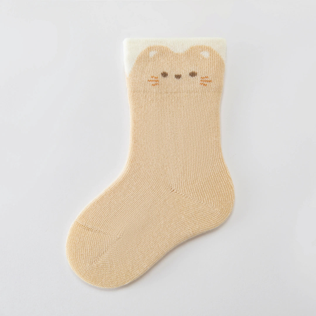Baby’s Ultra-Soft Baby Cotton Animal Socks