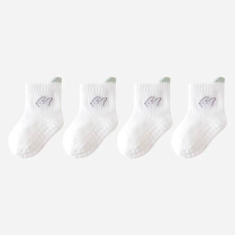 Babies Steady Grid Grip Socks-4 Pairs