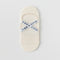 Women's 95% Cotton Yoga Ballet Socks - product photo showing secure grip comfort