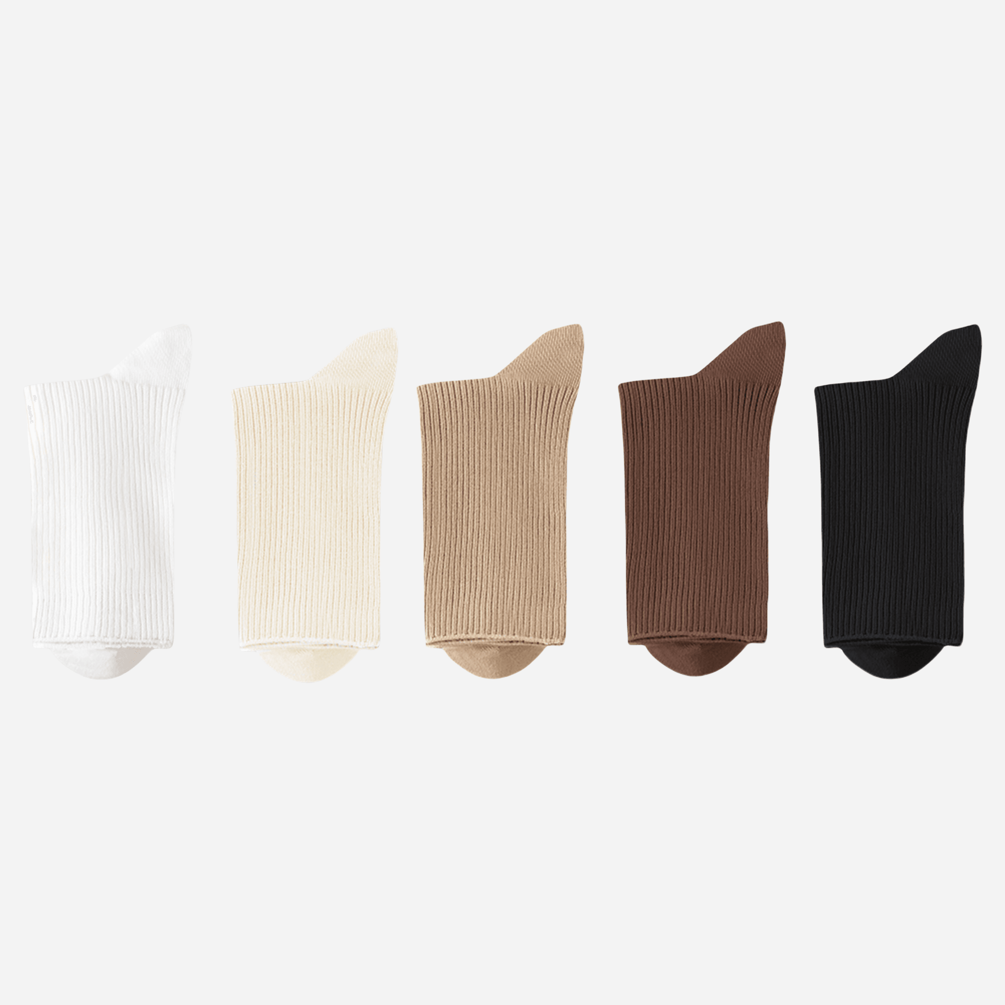 Women's The Classic Ribbed Slouch Socks-5 Pack - Weavasocks