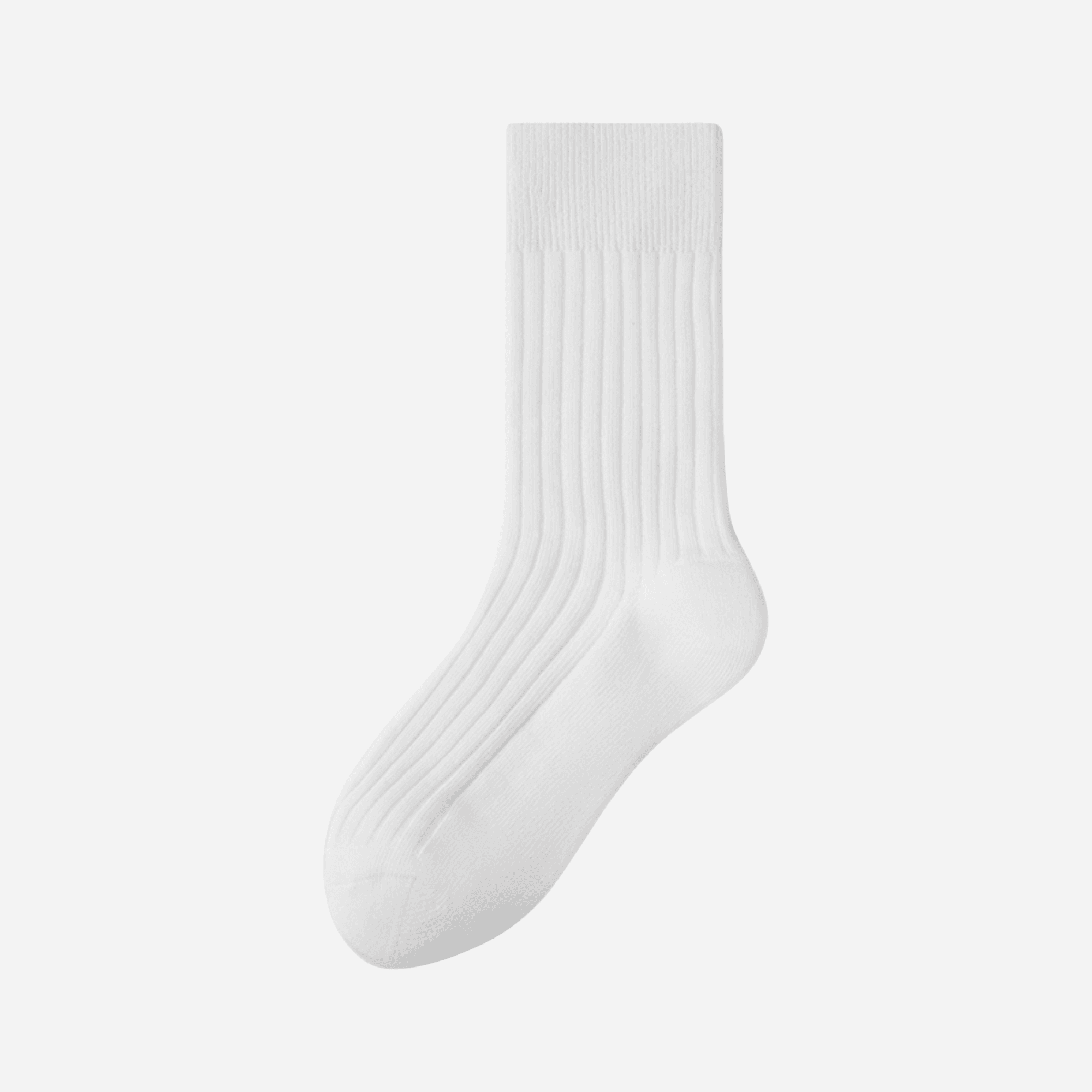 Women's Pure Cotton Everyday Crew Socks - Single Pair