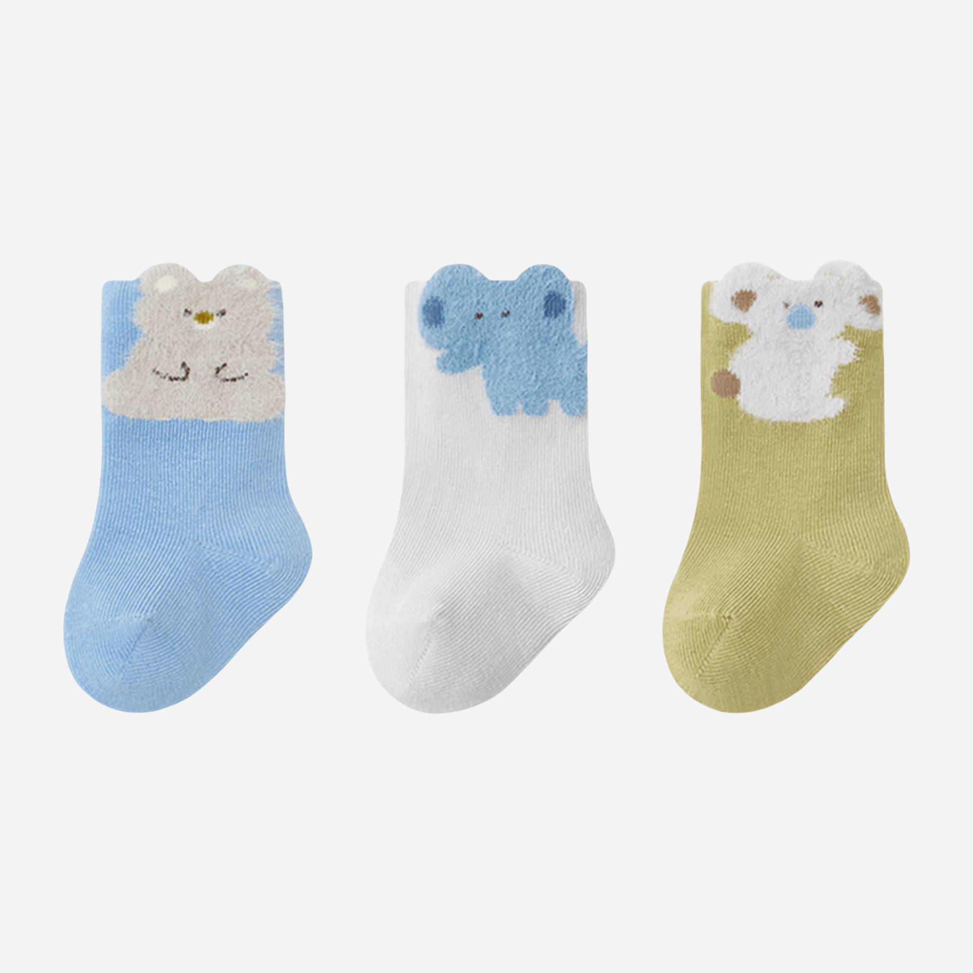 Babies Petting Zoo Socks-3 Pack - Weavasocks