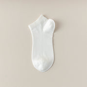 Women's Mulberry Silk & Modal Ultra-Thin Low-Cut Socks - product photo showing modal and mulberry silk comfort