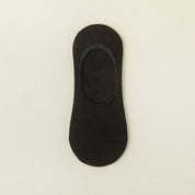 Men's Mulberry Silk & Modal Ultra-Thin No-Show Socks - product photo showing modal and mulberry silk comfort