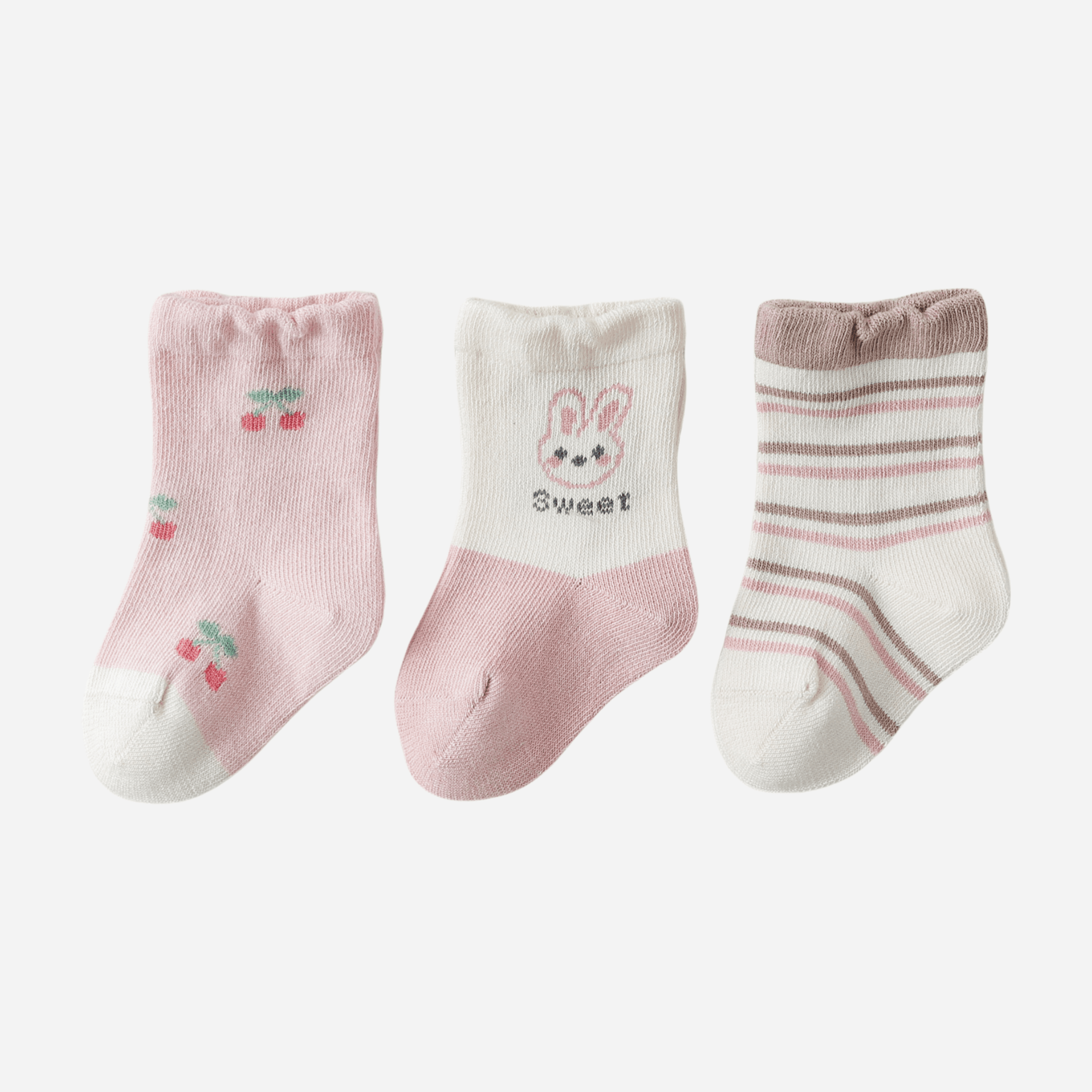 Babies The Sweetie Pie Socks-3 pack - Weavasocks