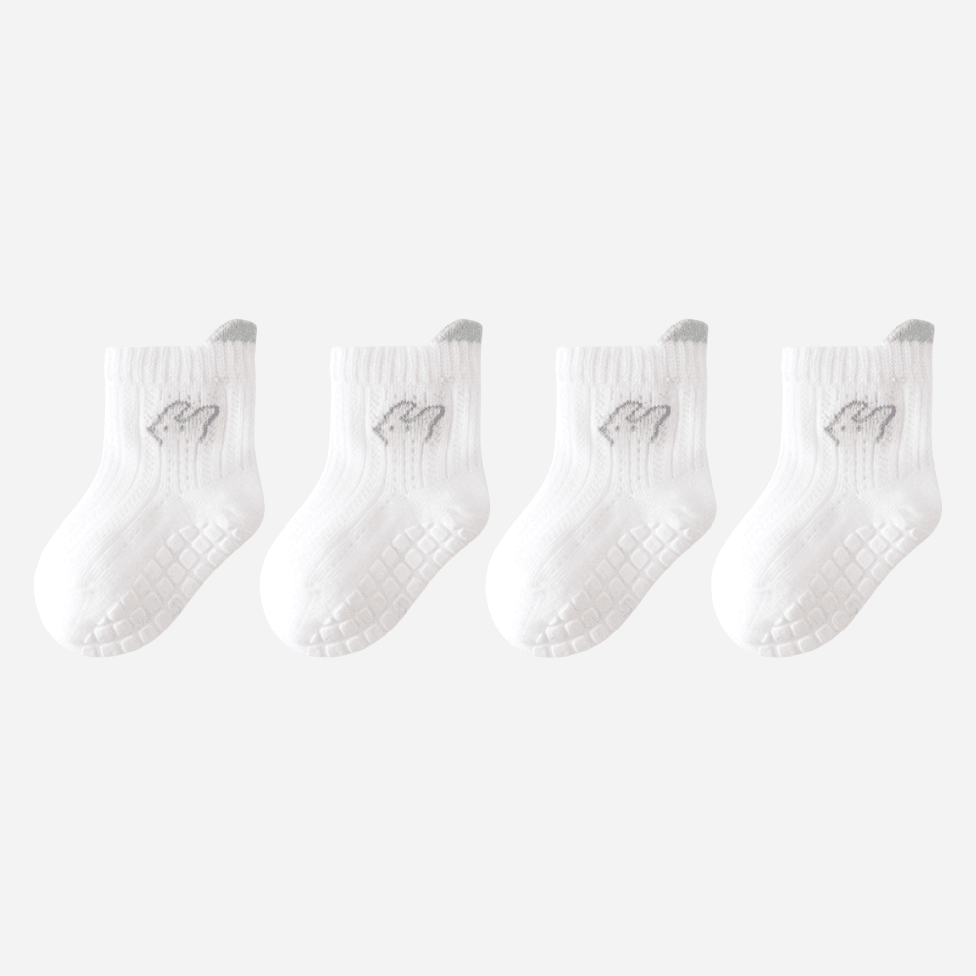 Babies Steady Grid Grip Socks-4 Pack - Weavasocks