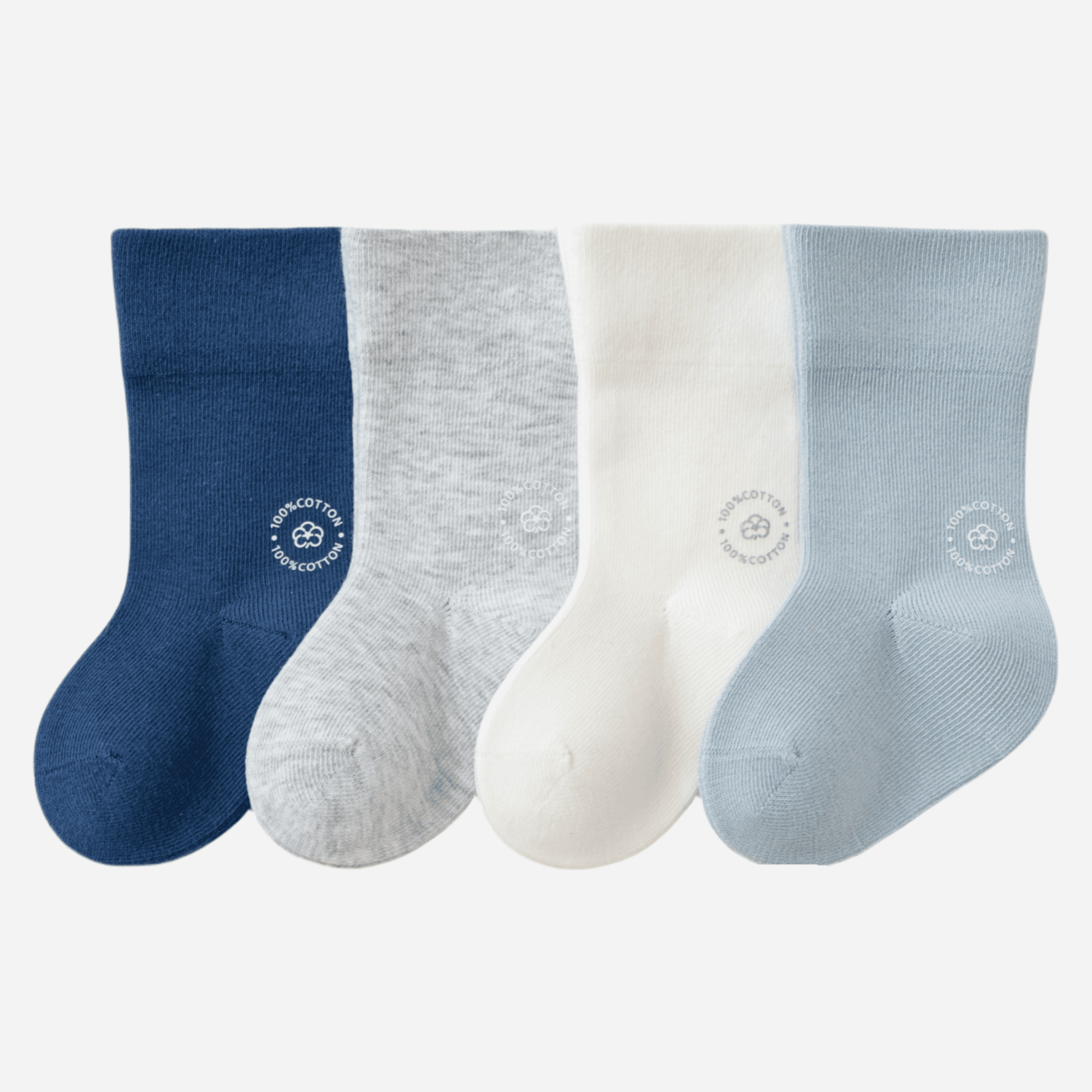 Babies Color Pop Tab Socks-4 Pack - Weavasocks