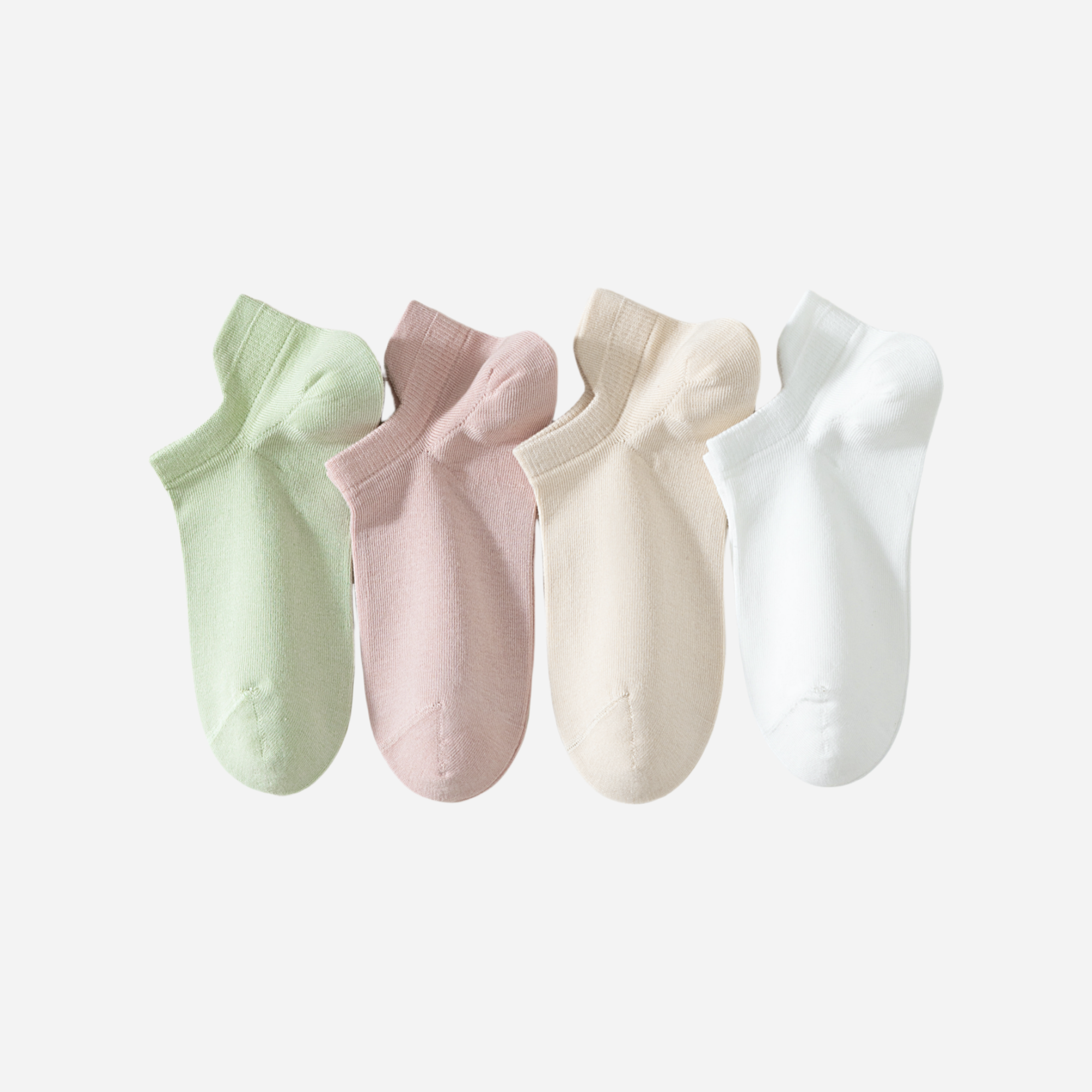 Women's Air-Cushion No-Show Socks-4 Pack