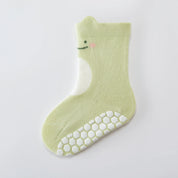 Baby’s Pastel Animal Ear Cuff Non-Slip Floor Socks