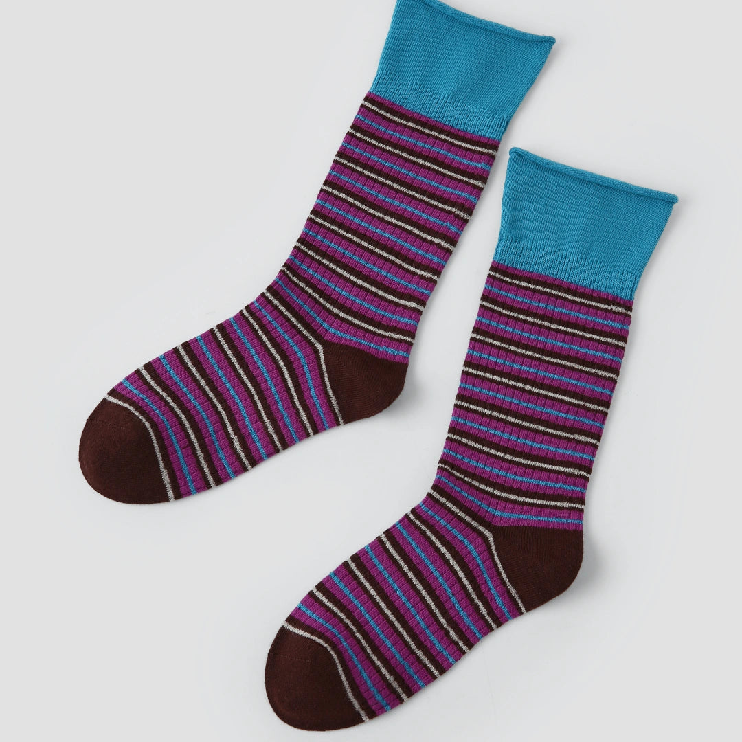 Striped Cuff Socks