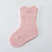 Baby’s Minimalist 'Happy Face' 95% Cotton Socks