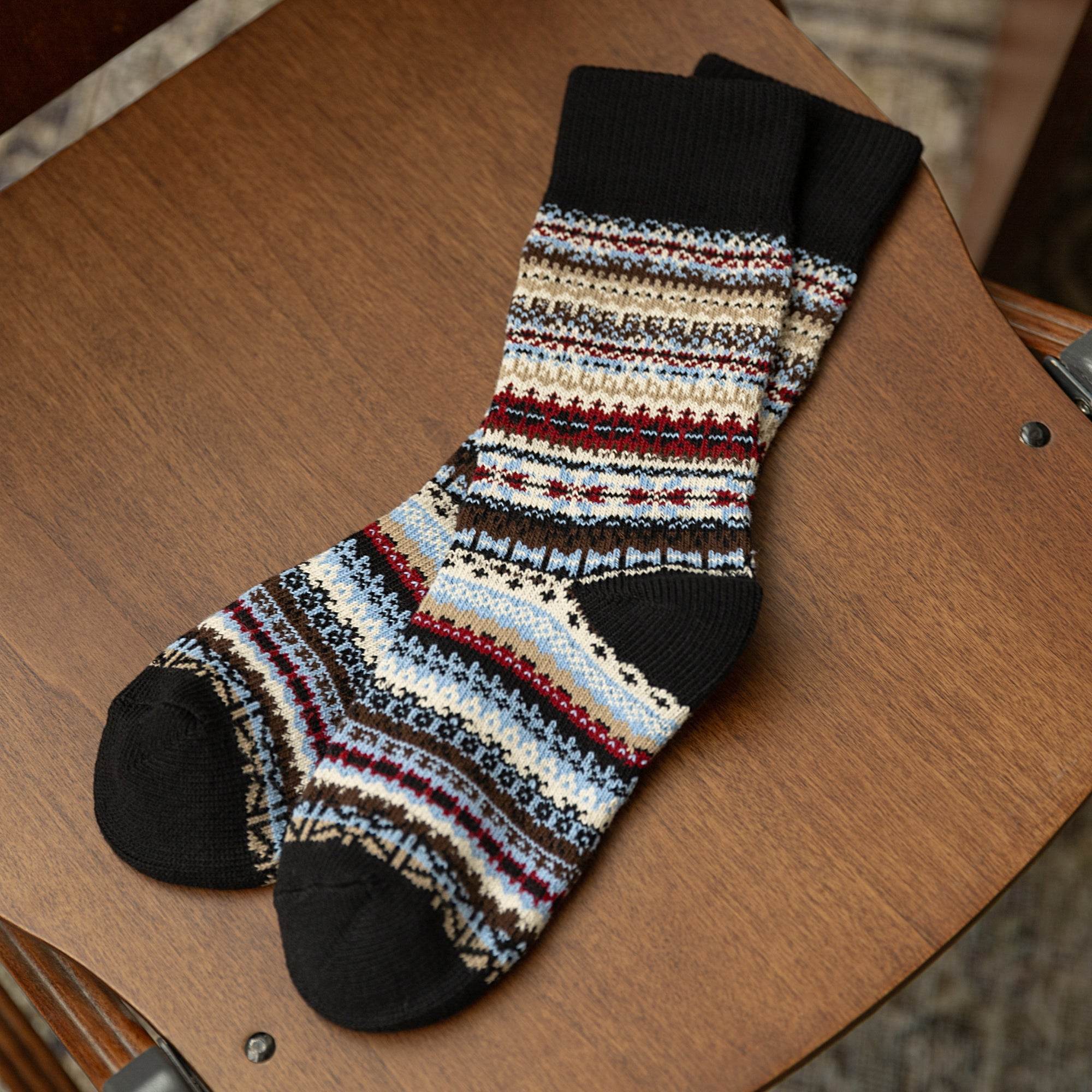 Men's Heritage Fair Isle Socks-3 Pack