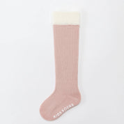 Baby & Toddler 3D Plush Flower & Gingham Knee-High - product photo showing secure grip comfort