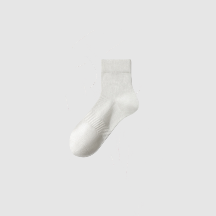 Men's Silk-Linen Ankle Socks-1 Pack