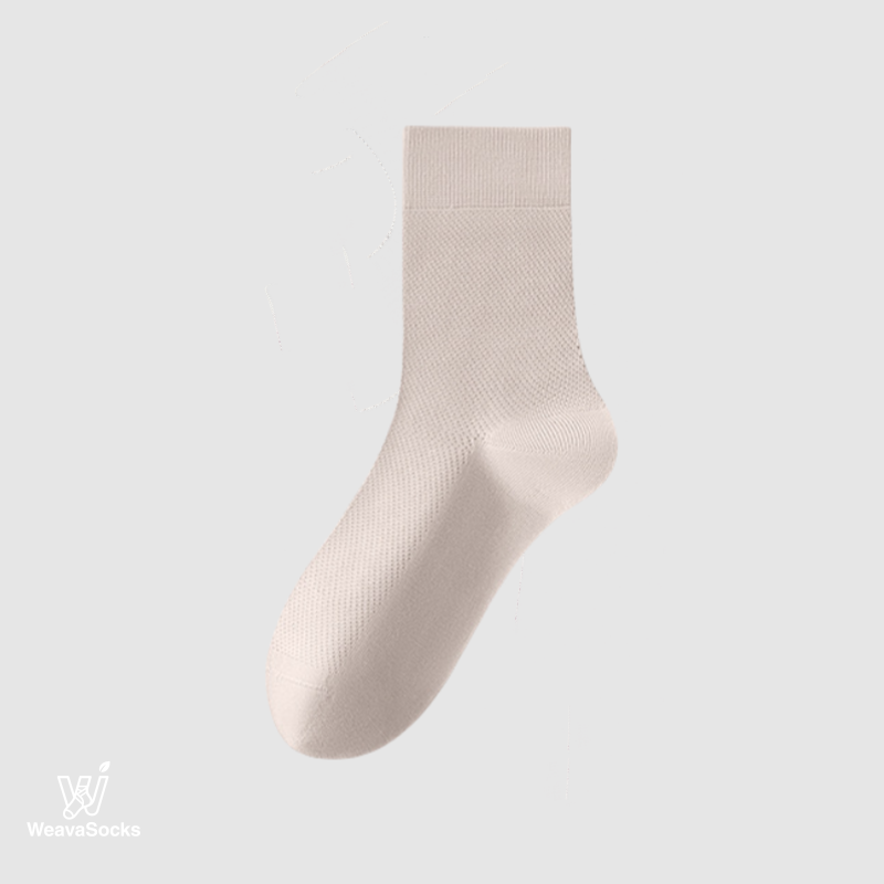 Women's Cotton Mesh Crew Socks-1 Pack