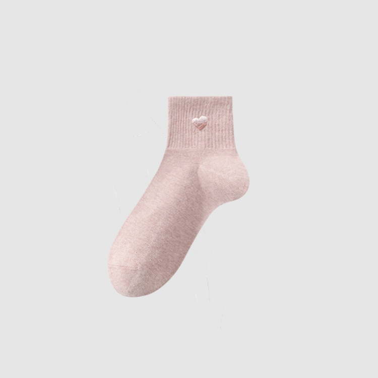 Women's Dopamine Heart Ankle Socks-1 Pack