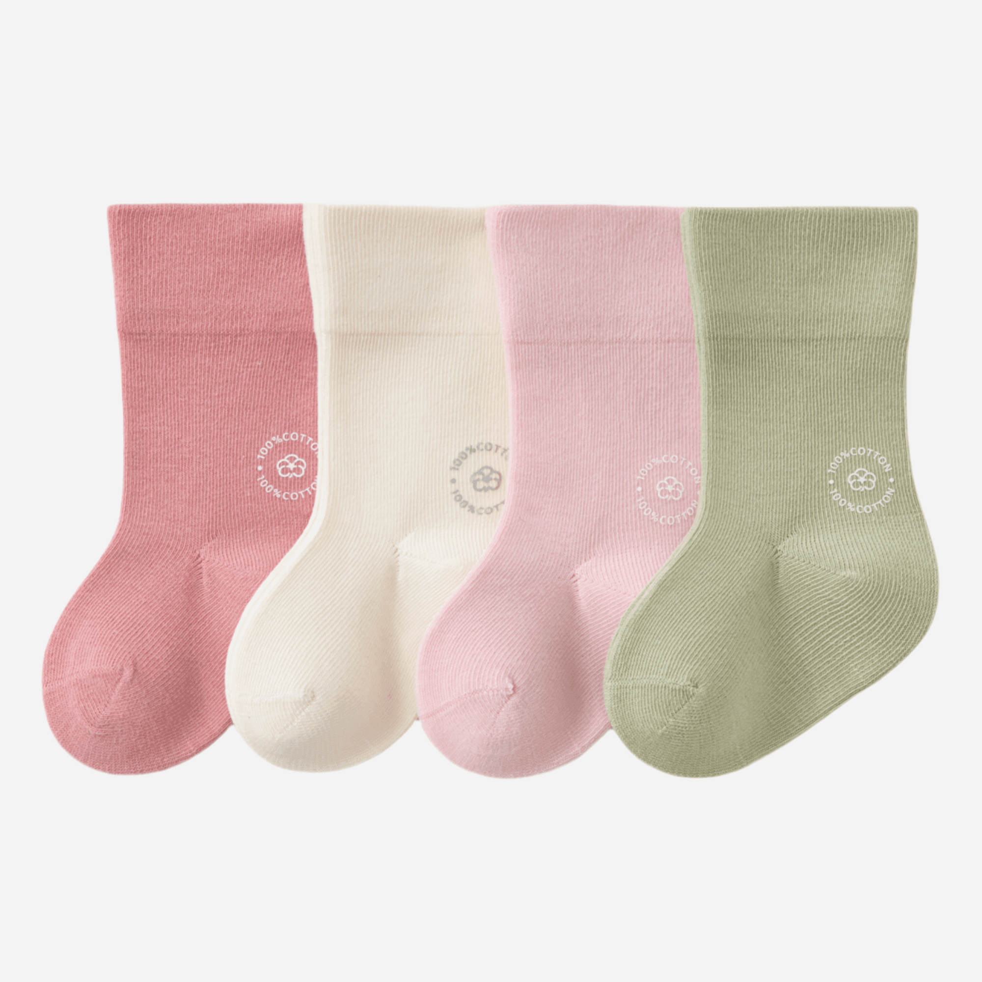 Babies Color Pop Tab Socks-4 Pack - Weavasocks