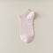Women's Mulberry Silk & Modal Ultra-Thin Low-Cut Socks - product photo showing modal and mulberry silk comfort