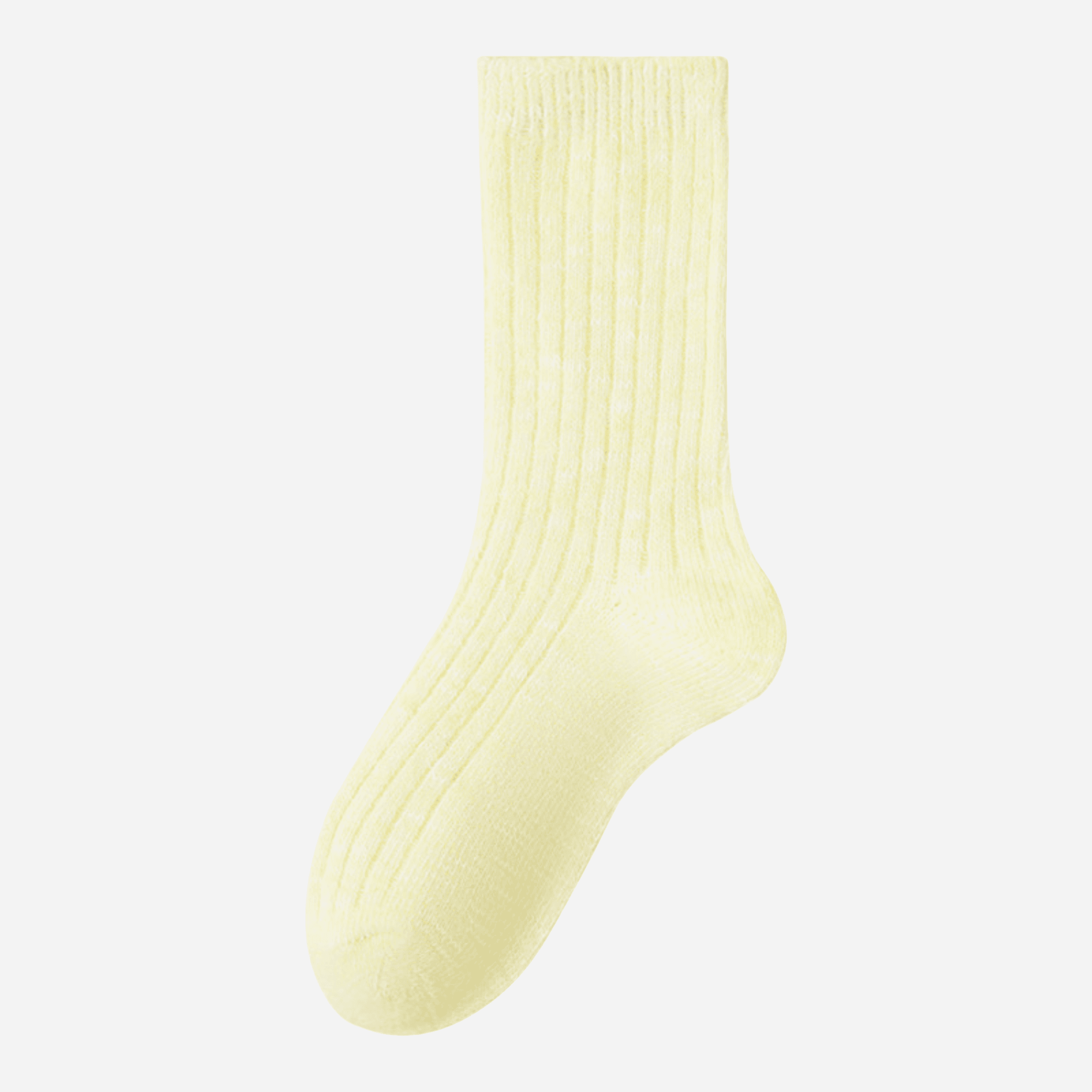Women's Luxe Merino-Silk Ribbed Socks  - Single Pair