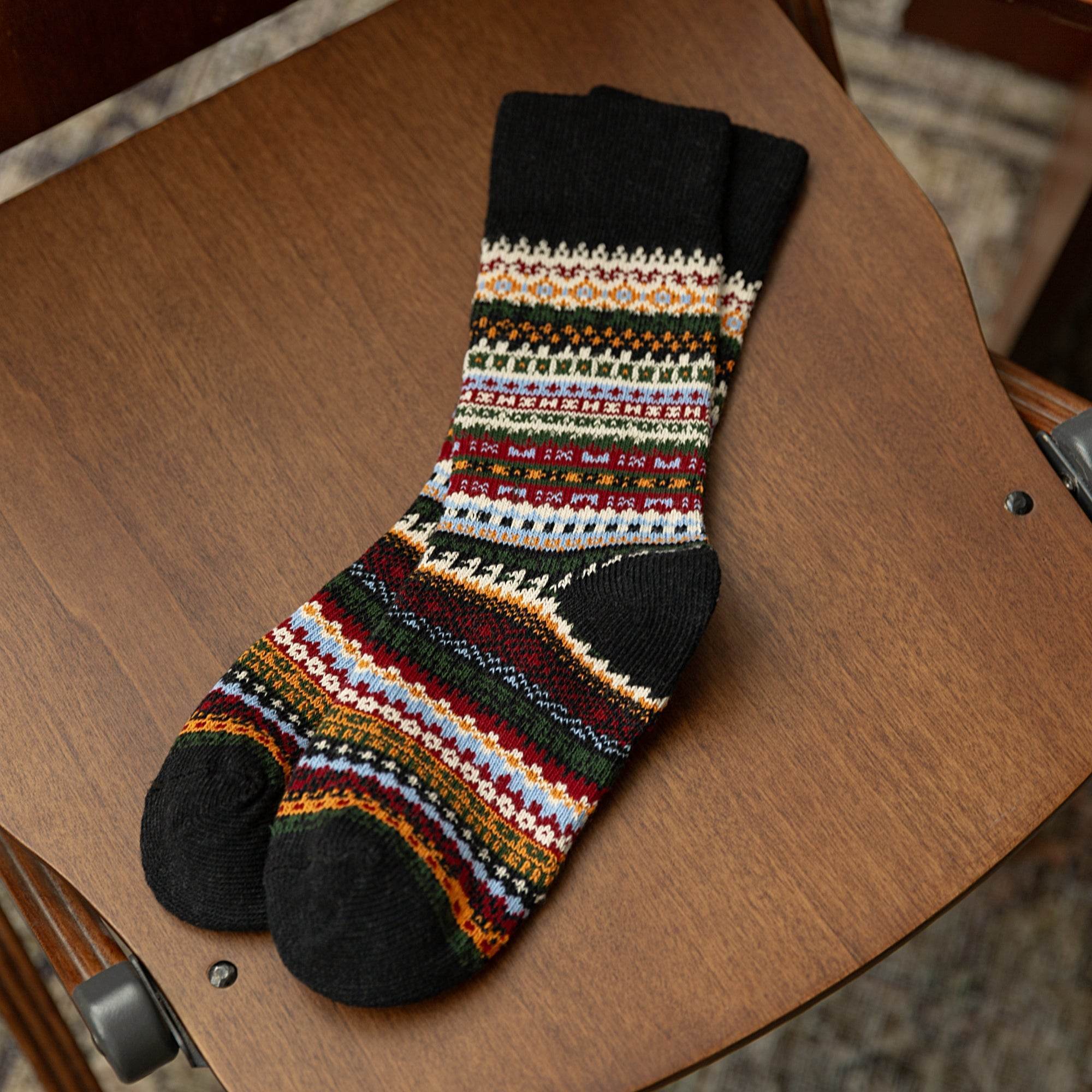 Men's Heritage Fair Isle Socks-3 Pack