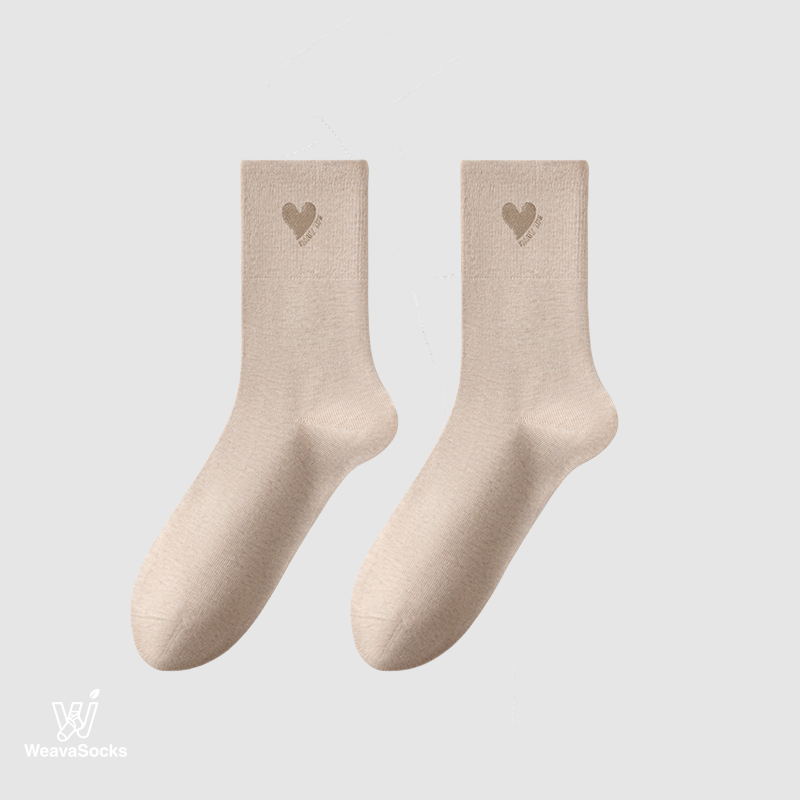 Women's Mini Heart Cotton Socks-1 Pack