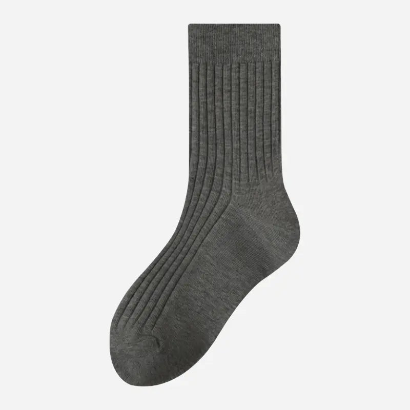 Men's Classic Ribbed Cotton Socks