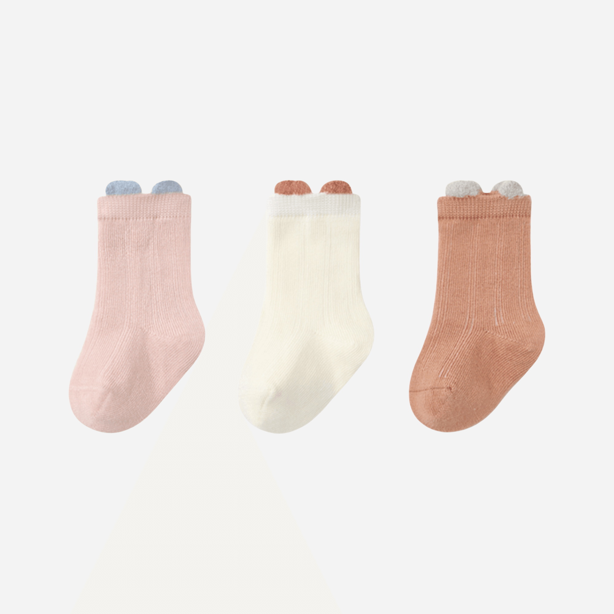 Babies Sugar Puff Socks-3 Pack - Weavasocks