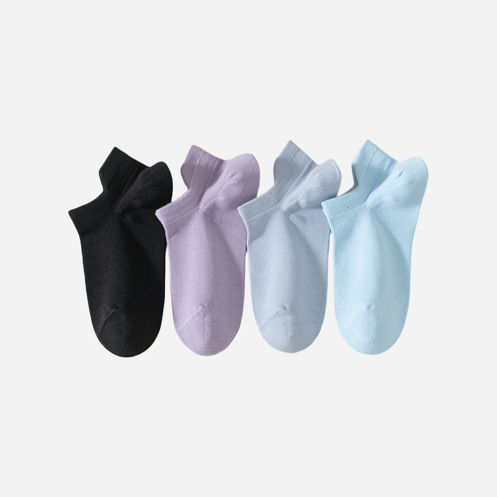 Women's Air-Cushion No-Show Socks-4 Pack