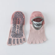 Women's 92% Mercerized Cotton Five-Toe Yoga Socks