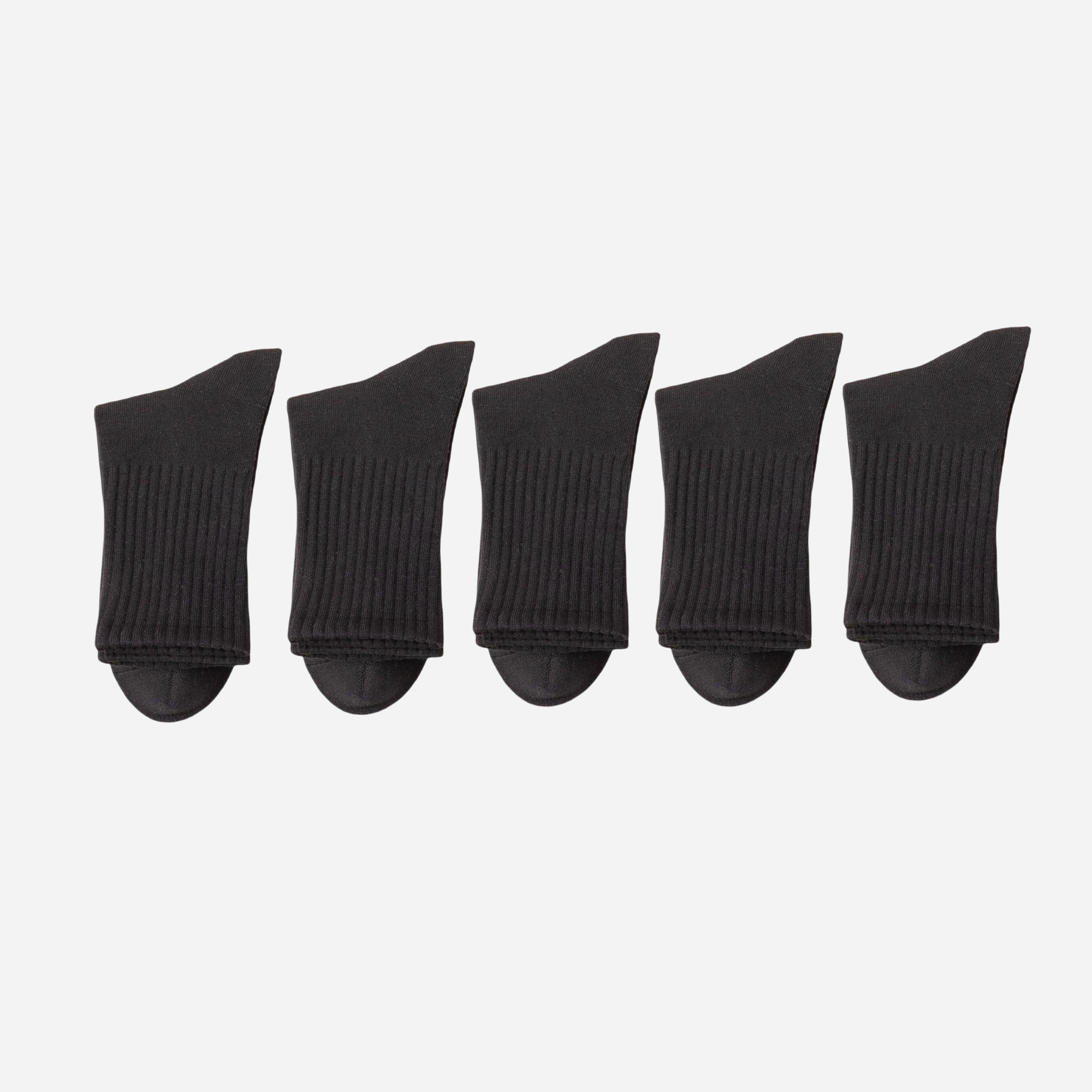 Women's The Heritage Ribbed Crew-5 Pack