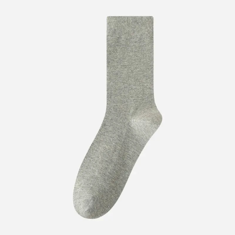 Men's Smooth-Knit Heathered Crew Socks