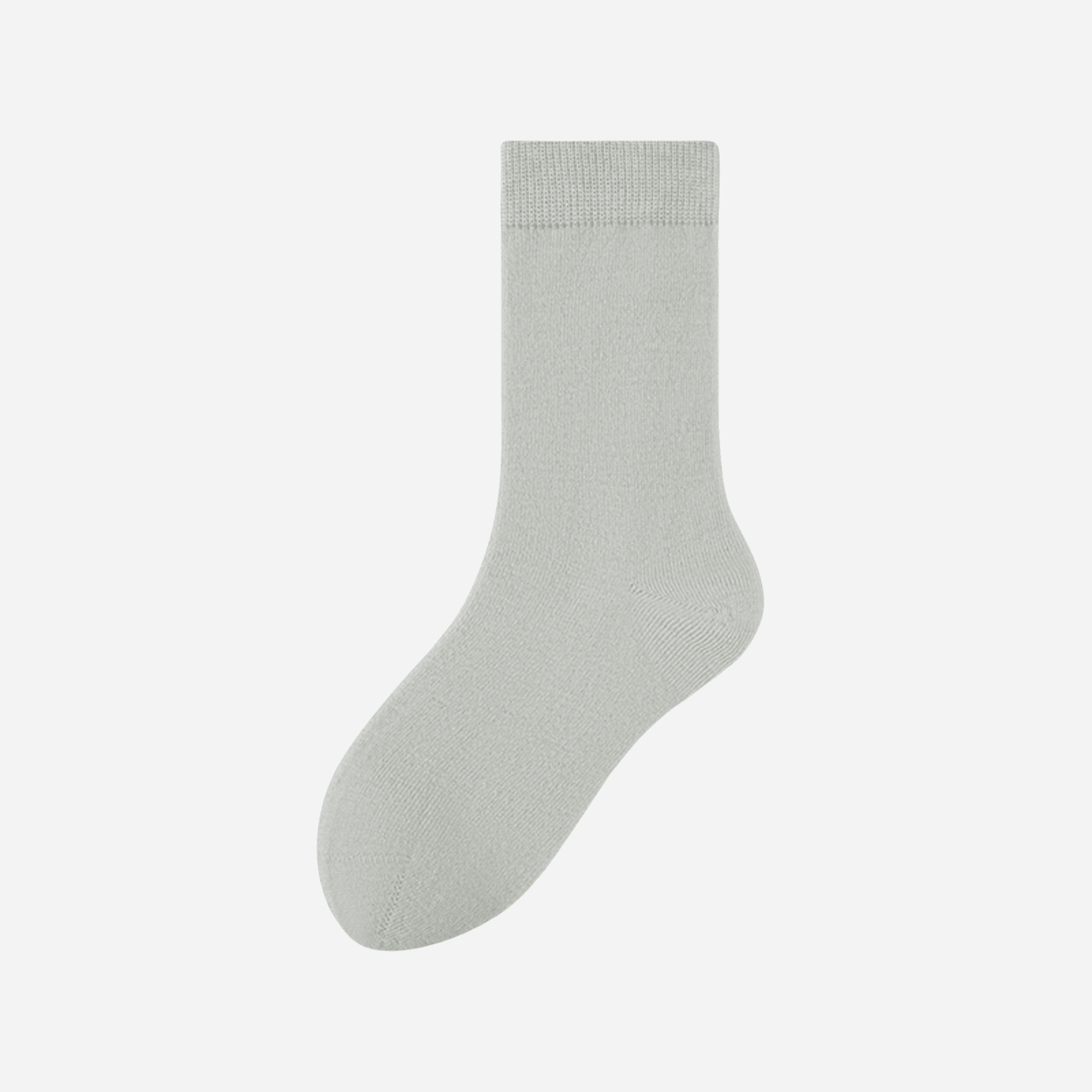 Women's Classic Ribbed Wool & Silk Socks - Single Pair