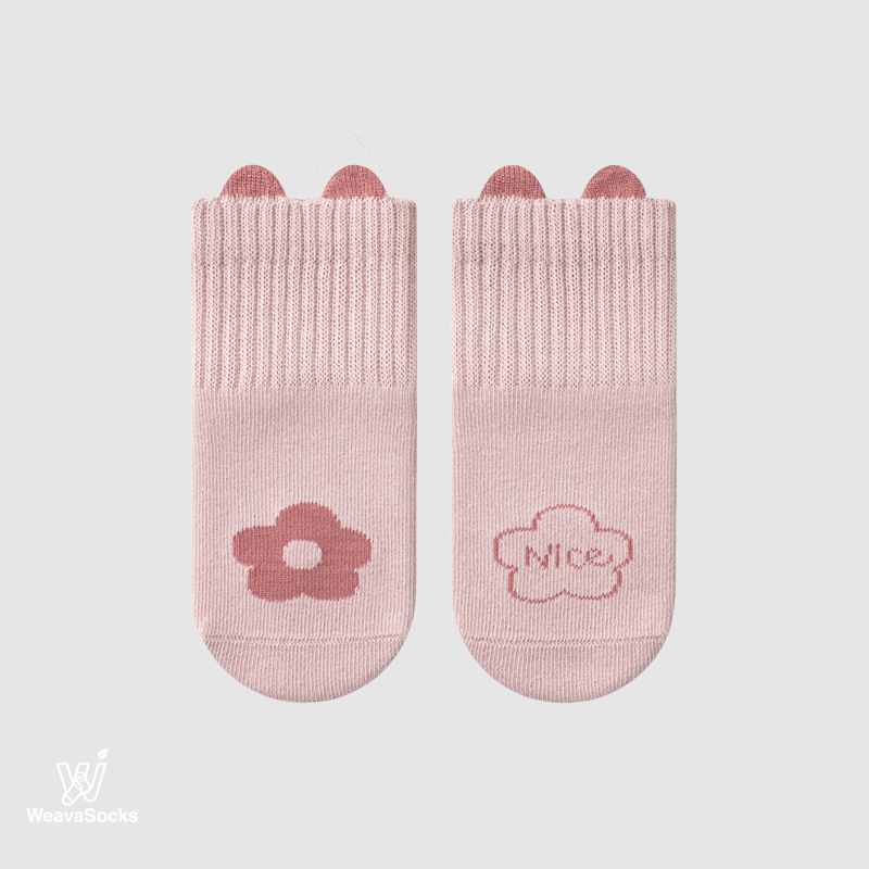 Babies' Cartoon Grip Socks-1 Pack
