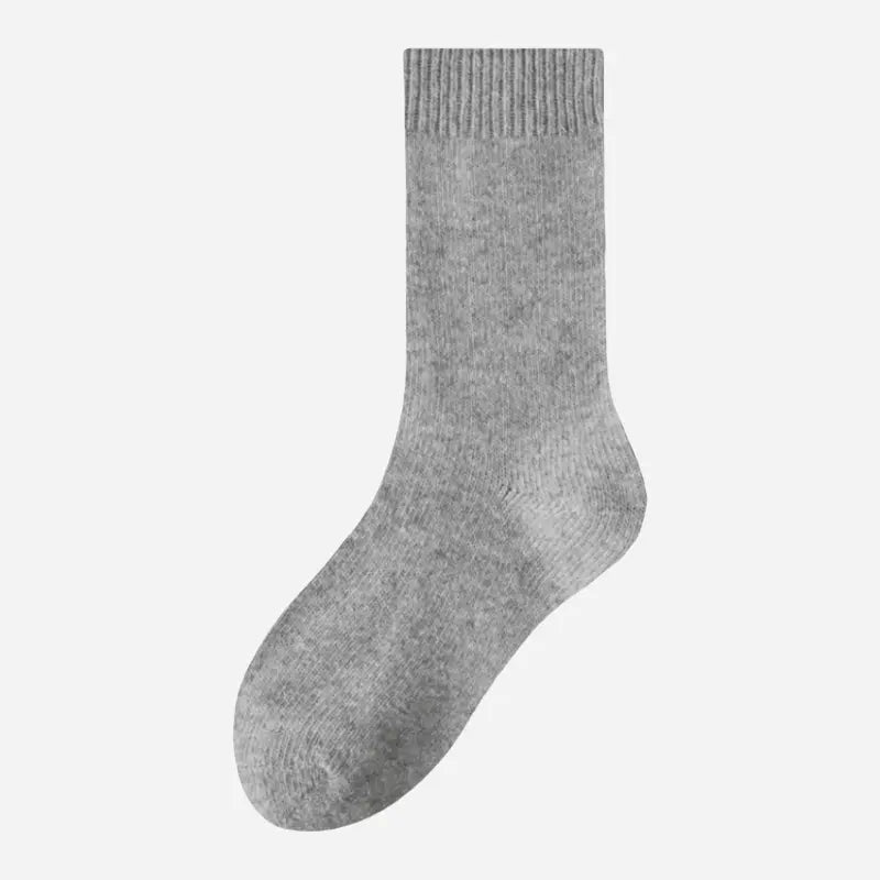 Men's Heathered Merino Wool Crew Socks
