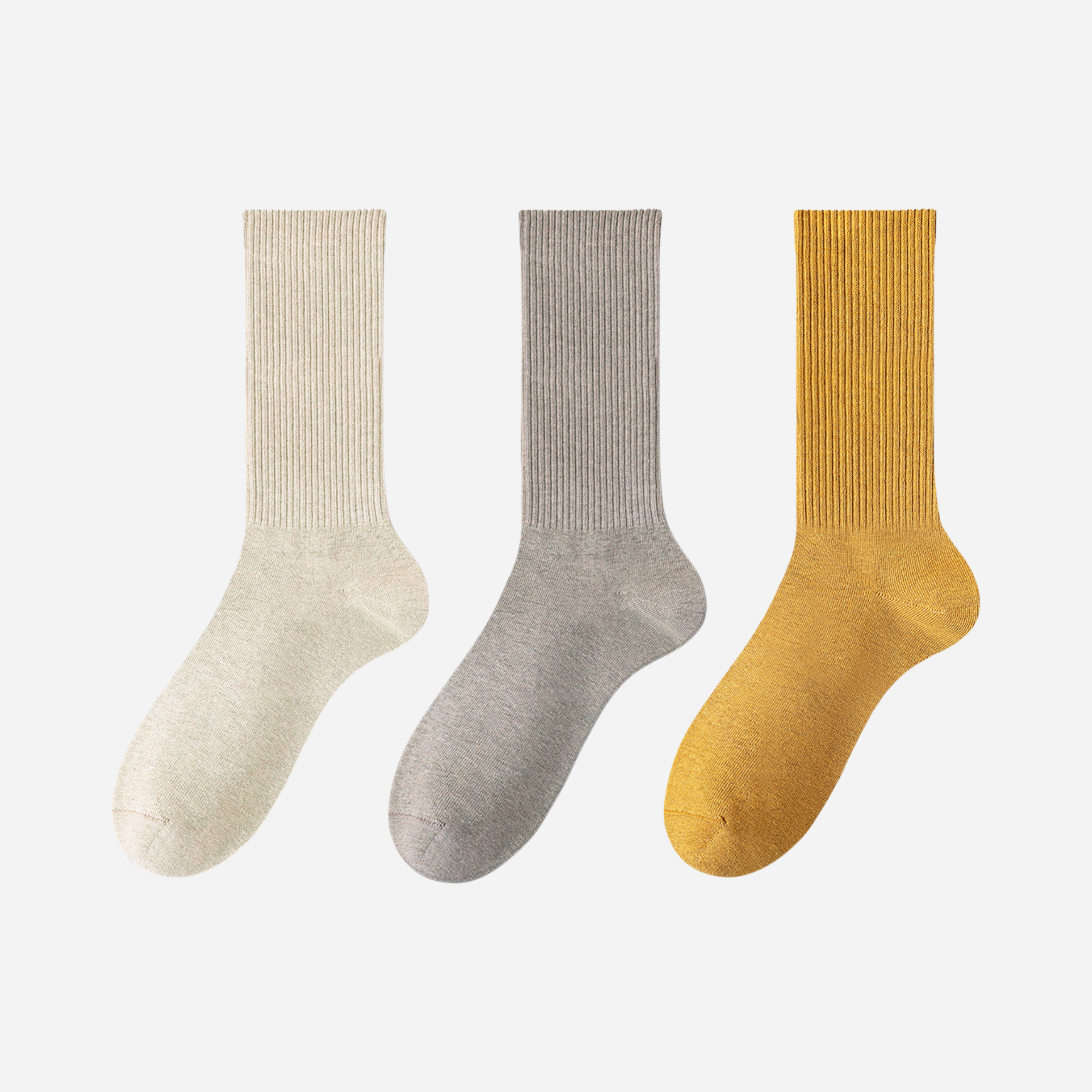 Women's Perfect Ribbed Crews-3 Pack