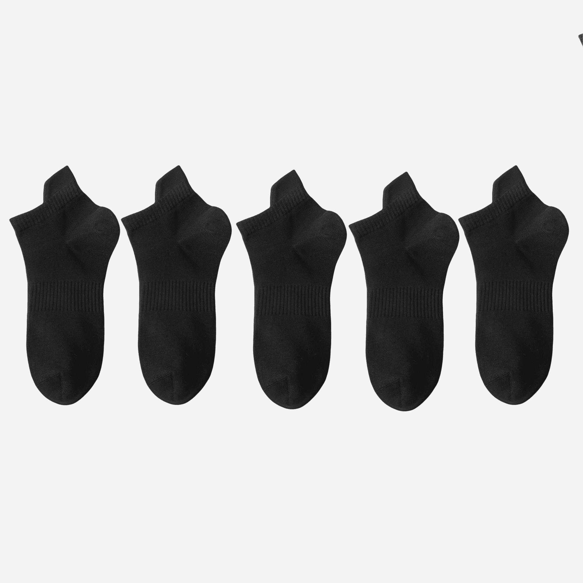 Men's All-Day Comfort Low-Cut Socks-5 Pack