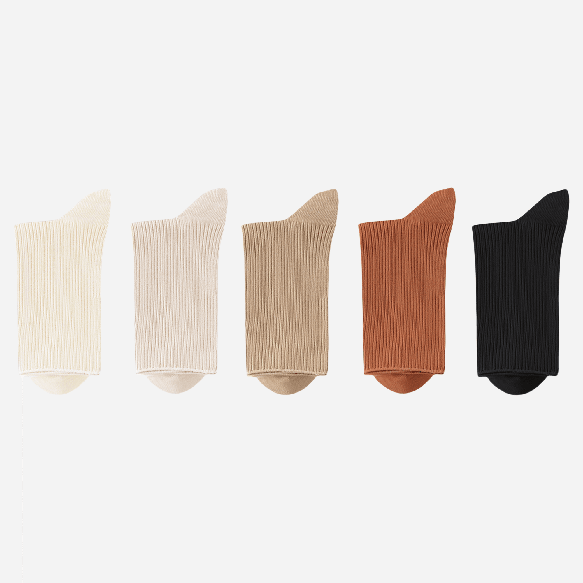 Women's The Classic Ribbed Slouch Socks-5 Pack - Weavasocks