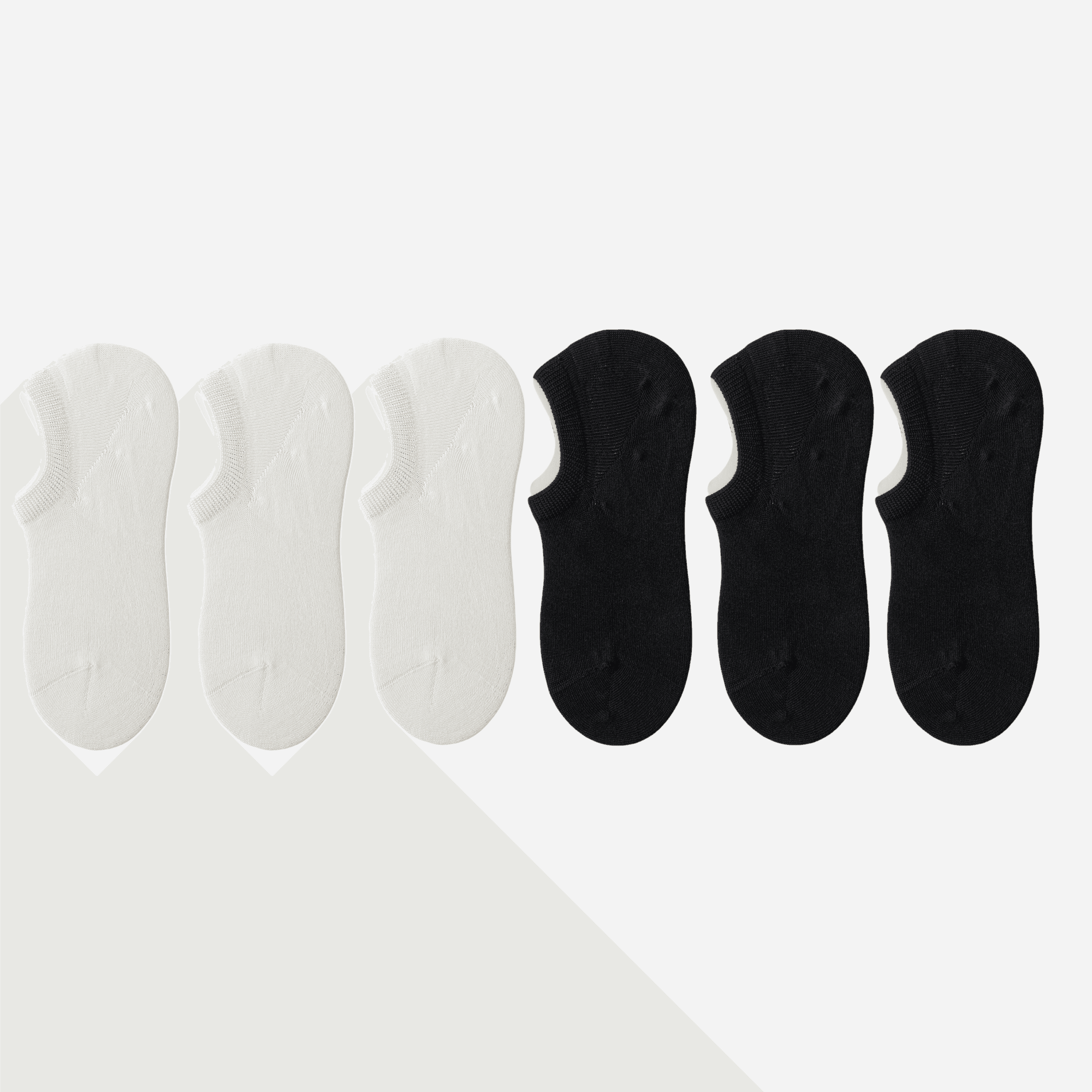 Women's Stay-Put No-Show Socks-6 Pack