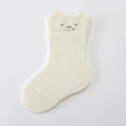 Baby’s Minimalist 'Happy Face' 95% Cotton Socks