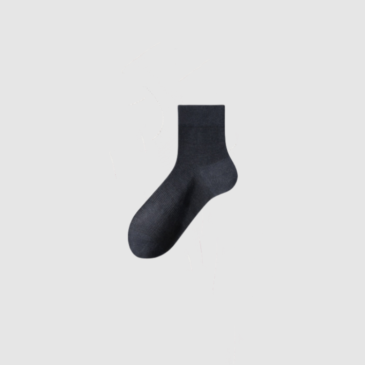 Men's Silk-Linen Ankle Socks-1 Pack