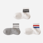 Men's Retro Stripe Ankle Socks-5 Pack - Weavasocks