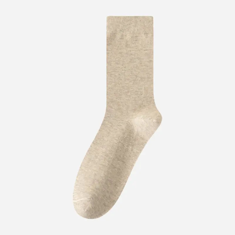 Men's Smooth-Knit Heathered Crew Socks
