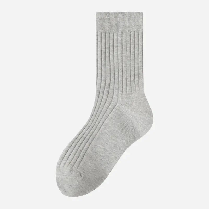 Men's Classic Ribbed Cotton Socks