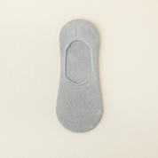 Men's Mulberry Silk & Modal Ultra-Thin No-Show Socks - product photo showing modal and mulberry silk comfort